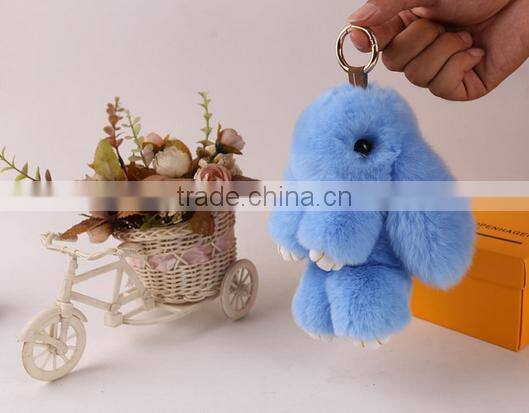 Winter Fashionable Cute Lady Faux Rabbit Fur Handbags Multi-Color Beautiful Bags