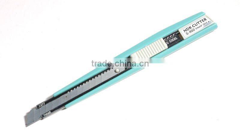 9mm snap off blade with Auto-Lock cutter knife/Model S-800