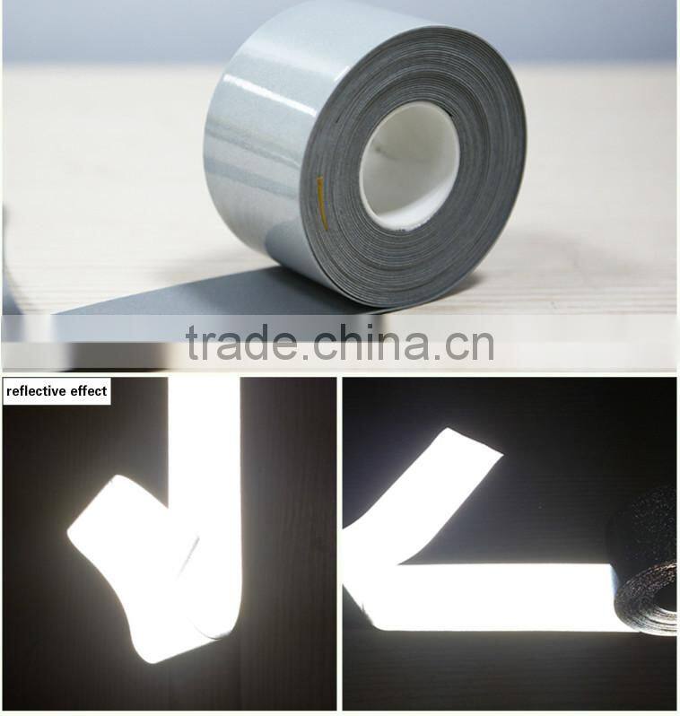silver-white reflective fabric / 3m reflective gray tape for reflective vests