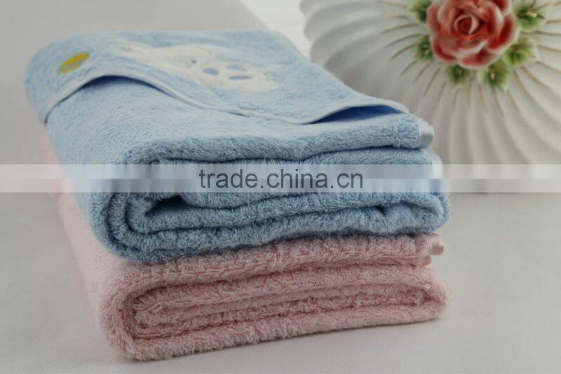 Knitted Bamboo fiber baby hooded towels