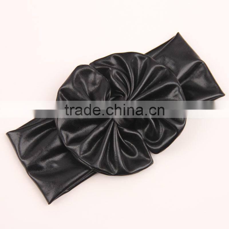 cute baby girls children bow headband top knot headband lovely baby turban hair wraps