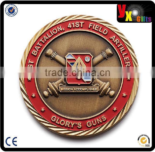 home decor/2014 Manufactory production dragon metal souvenir coin