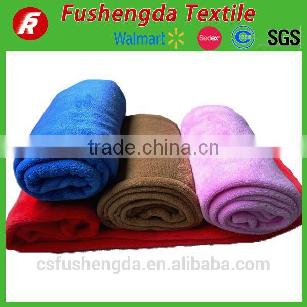 Soft and warm printing coral fleece baby blanket with wholesale from Chuangshu