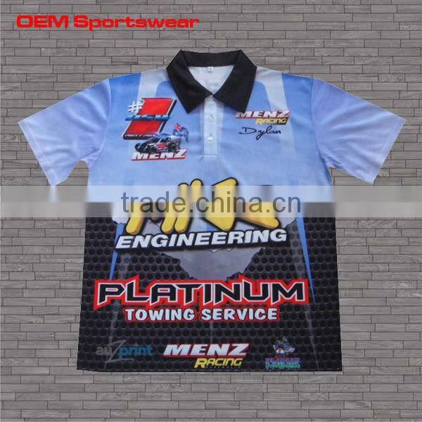 Polo apparel manufacturer in china custom motocross jersey for club