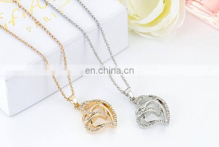 Twisty Heart Zircon Alloy Ring Wedding Engagement Rings High Quality Alloy Crystal Ring