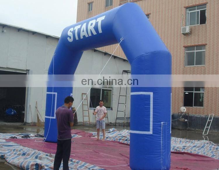 Inflatable Start Finish Line Sports Arch For Sale , Outdoor Advertising Inflatable Arch