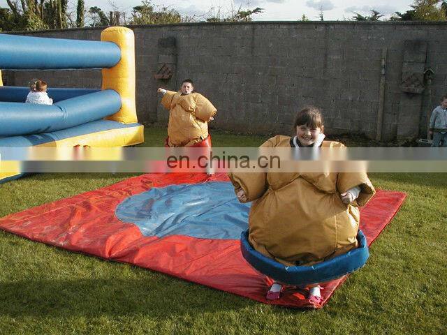 2013 hot inflatable sumo suit with cushion