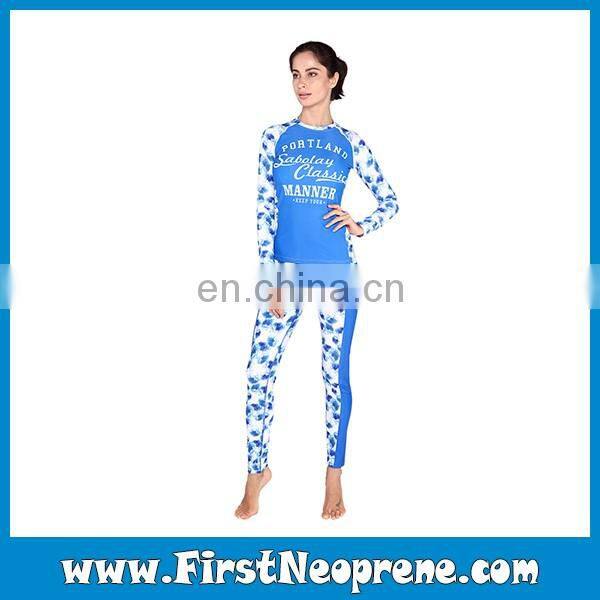 Chinese Style Cutest SPF50+ Swim Tee Rash Guard Women