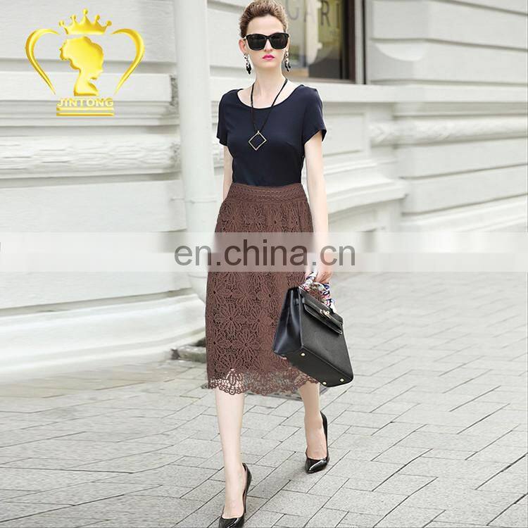 New arrived casual woman cotton loose skirts factory wholesale