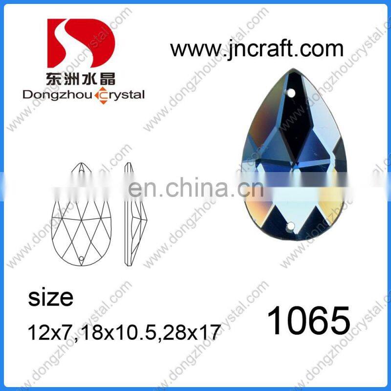 Wholesale Loose Crystal Garment Beads Mirror Glass Stone for Clothing Decoration