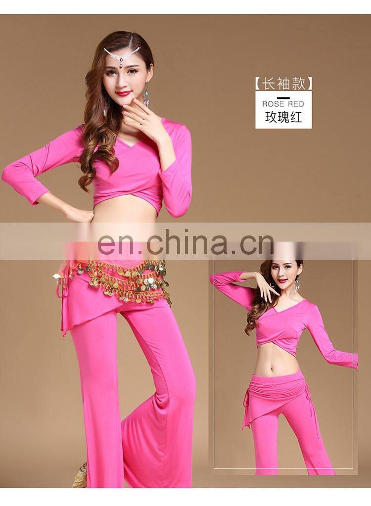 T-5188 Arabic long sleeve wholesales professional belly dance costumes