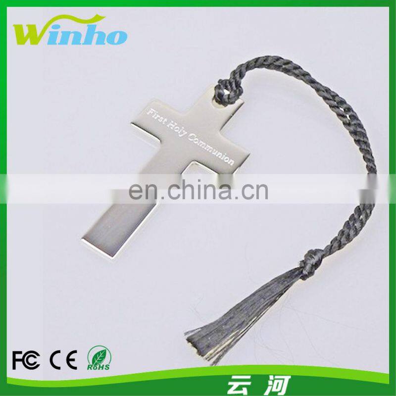 Winho flat metal clip on arch bookmark