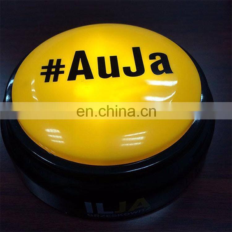 China Supply Custom Programmable Sound Button for Music Player Kid Gift customized sound button buzzer