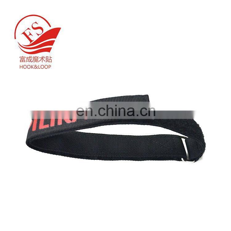Mental buckle magic tape sticker webbing belt