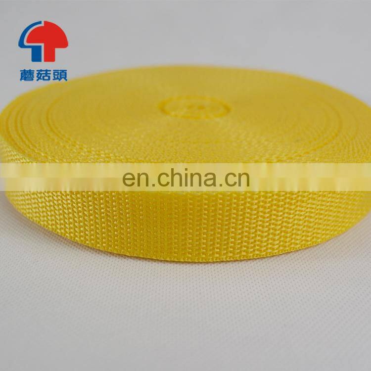 Factory price cheap belt polyester woven polyester strap  polyester webbing for sale