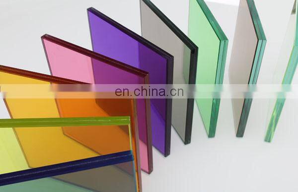 6mm to 40mm sandwich skylight laminated tempered glass price