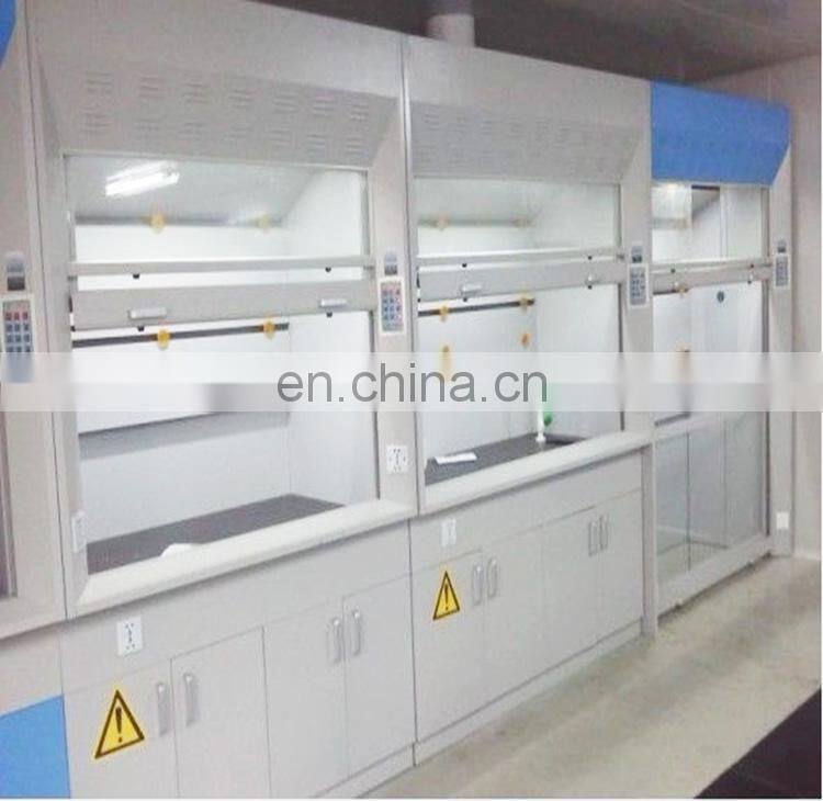 Lab furniture / Stainless steel / FRP / wooden acid fume hood price