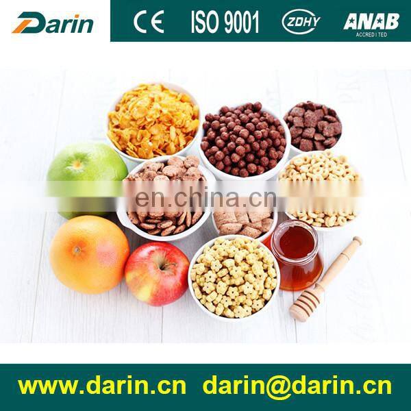 Sugar-coated sweeten cereal corn flakes manufacturer making machine