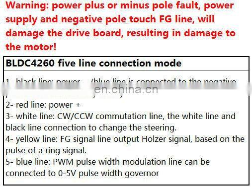 Chihai Motor CHR-42GP-BL4260 42mm Brushless DC Planetary Gear Motor 12V800rpm 24V1600rpm with Built-In Drive