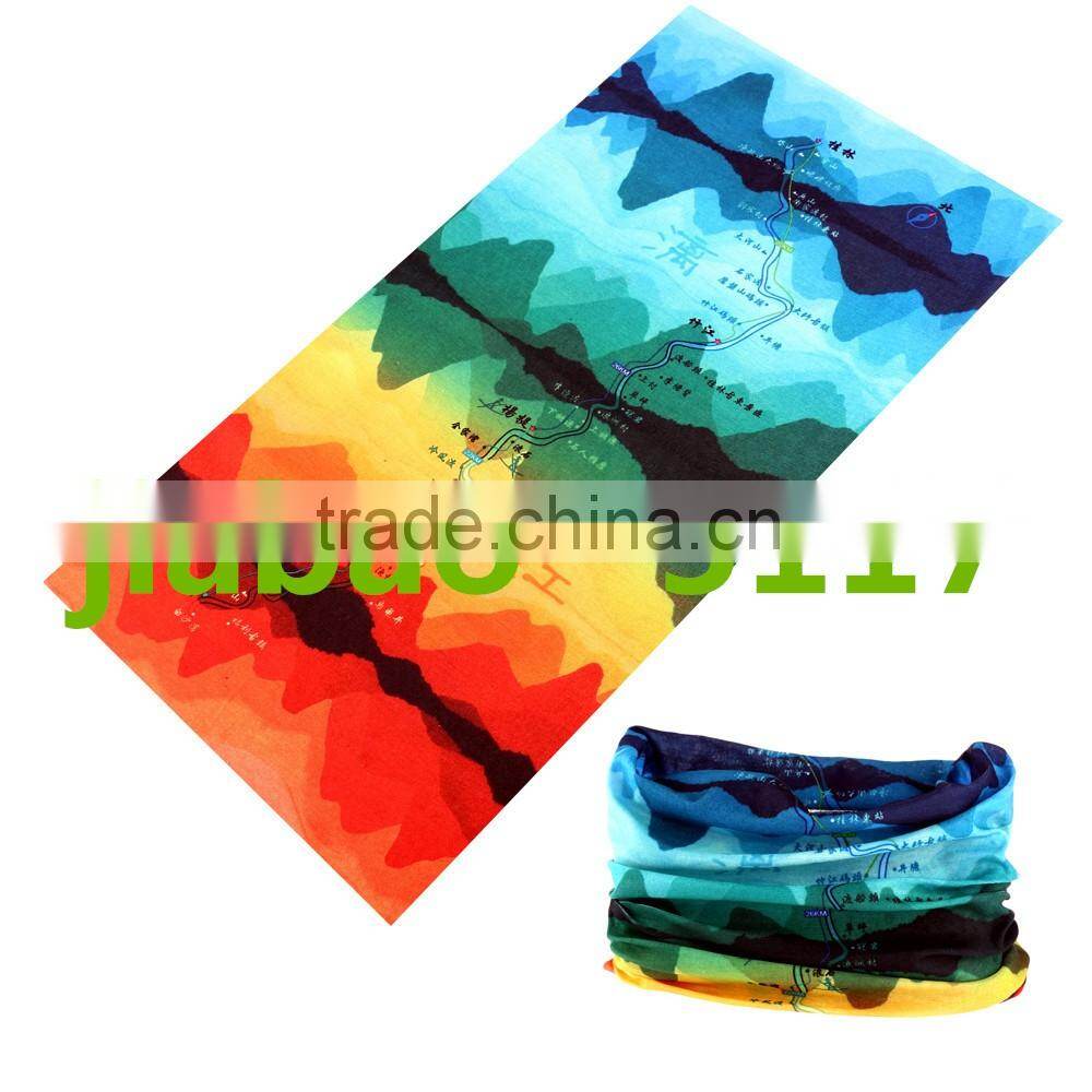 Tubular sublimation printing multifunctional bandana scarf