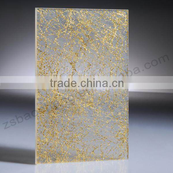 Direct Factory hotel transparent decorative stones for interior wall