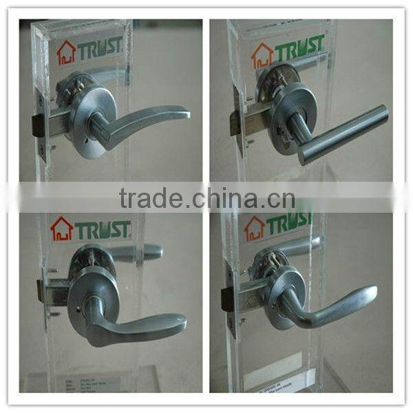 ZH029:TRUST Zinc Alloy Lever Handle Privacy function