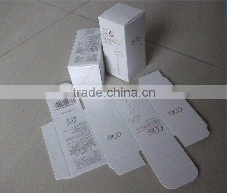 silver stamp cosmetic packaging