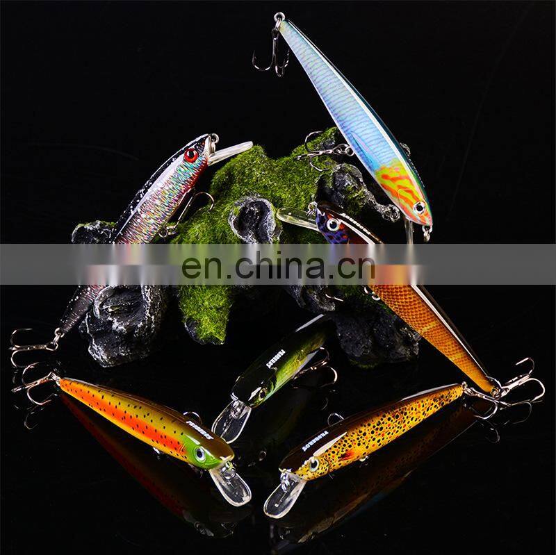 New floating lureABSPlastic artificial bait11cm/11gsea fishing lure hard bait lure segment minnow trout lure