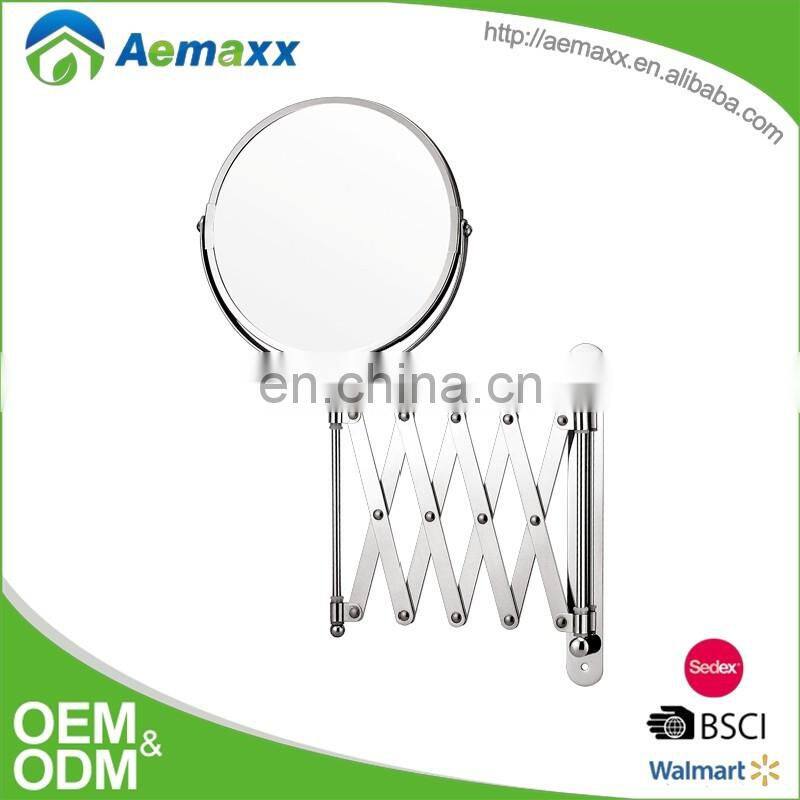 Wonderful design double side bathroom makeup wall mounted mirror