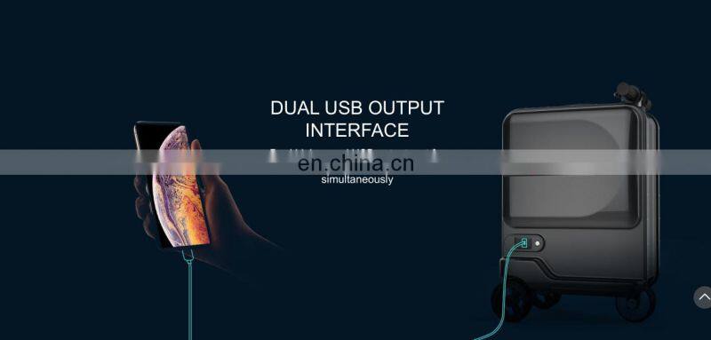 new travel suitcase luggage smart e l ectric riding suitcase big capactity