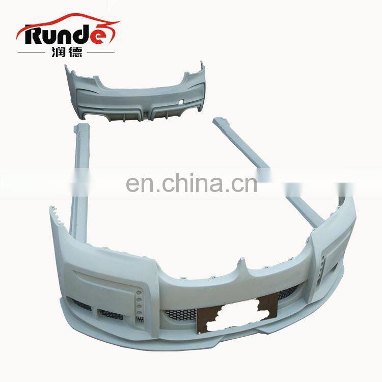 RD WD Style FRP Material Wide Body kits Front Rear Bumper Side Skirts For BMW 7 Series G11 G12 body kit