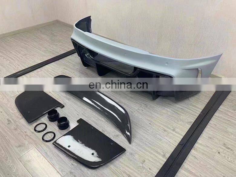 Runde Resin +Carbon Fiber Material For Ferrari 599 Upgrade Vorsteiner Style Body Kit Front Bumper Rear Bumper Side Skirt Spoiler