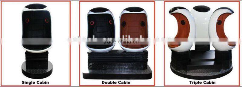 Factory Price 360 Rotating 9D Egg VR Cinema Simulator