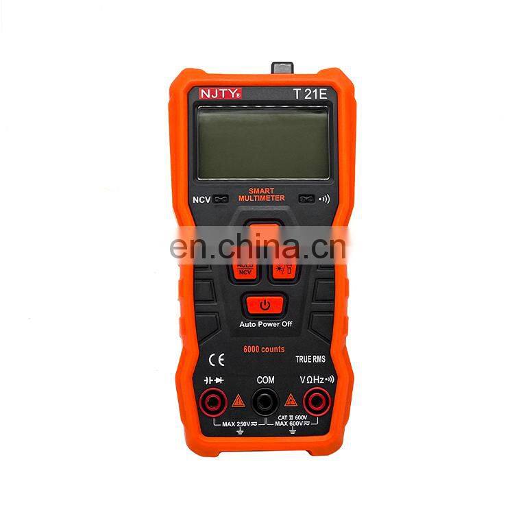 Electrical Voltmeter T 21E Smart Meter (Smart, Make Measurement Easier) Multimeter Intelligent Digital Multimeter