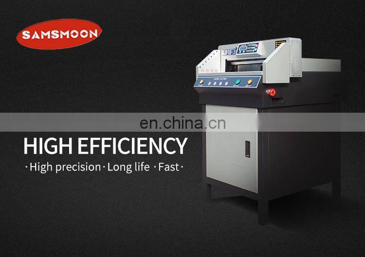 New Product Heavy Duty Fully Automatic Guillotine A4 Paper Cutter Cutting Machine With LCD