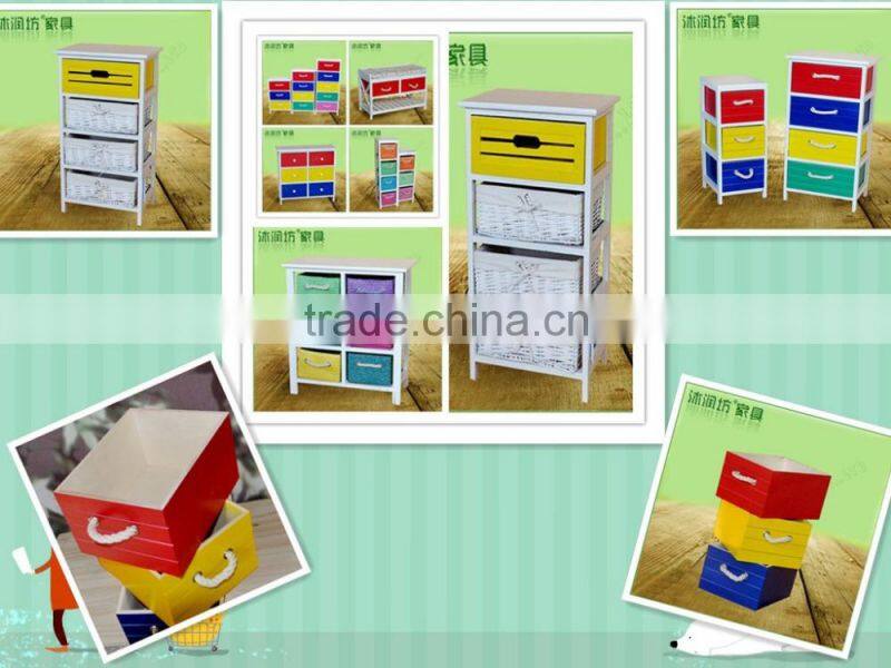 Vintage solid wood cabinet