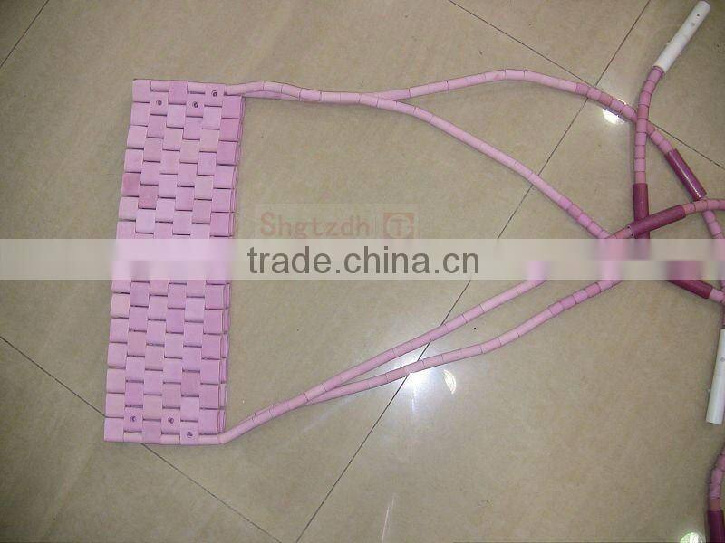 Flexible ceramic pad heater