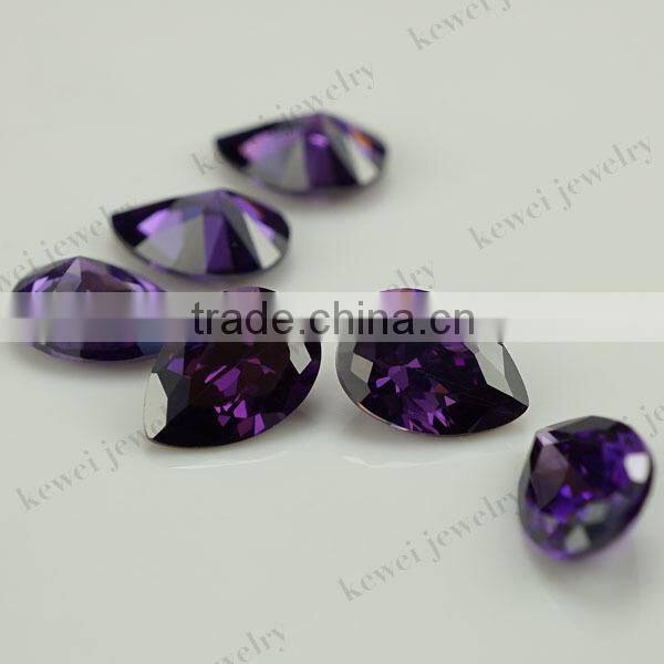 Price Of a Garnet Stone Pear Shape 5*7mm Small Size Zirconia stone Price With Medium Quality
