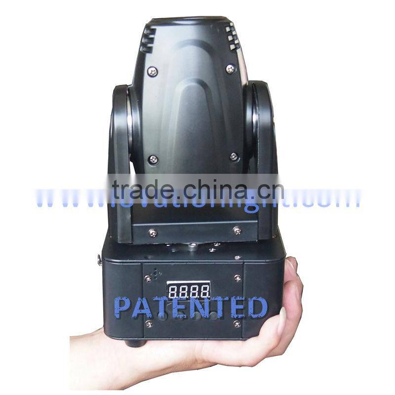 10W RGBW mini moving head stage light dj light party supply