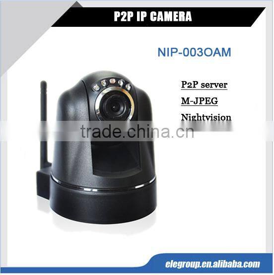 Ptz wifi wireless P2P IP Camera Indoor with IR-cut,Nightvision