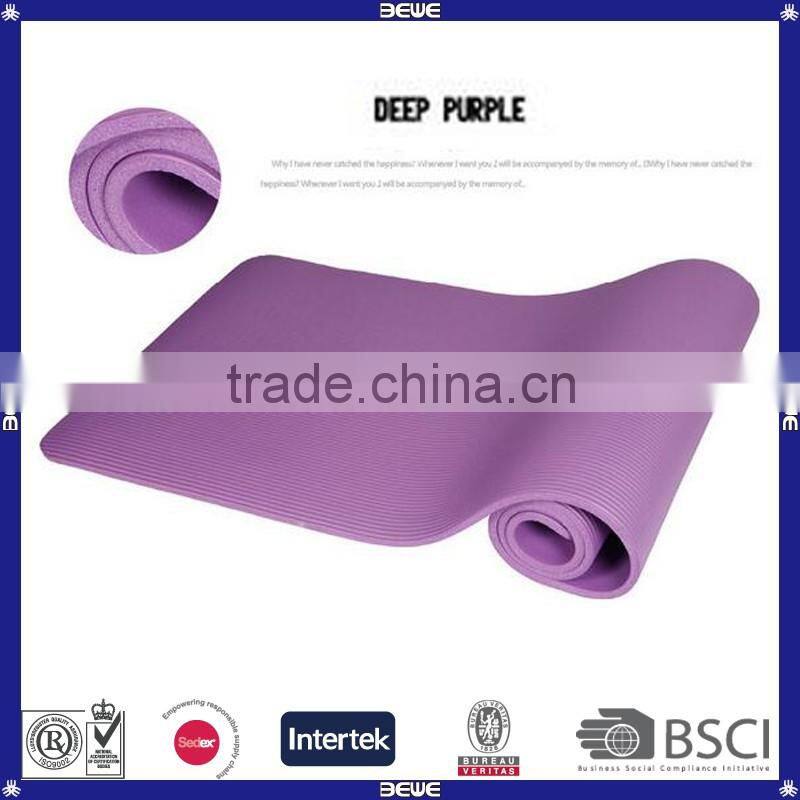 2016 High Quality Best Price OEM NBR Material Yoga Mat