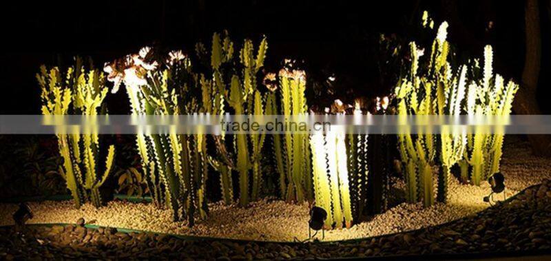 wide angle outdoor 12 volt 7watt cast aluminum garden spot lighting fixtures