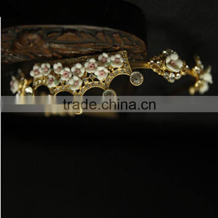 Wholesale princess crown for girls with metal