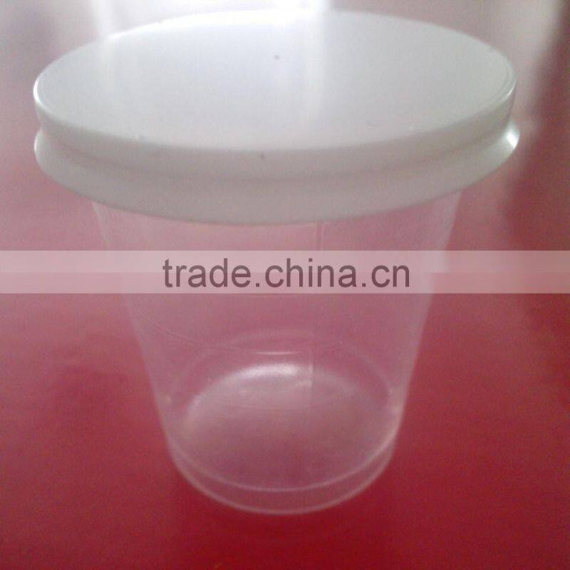 25 ml PP clear small plastic cups with lid