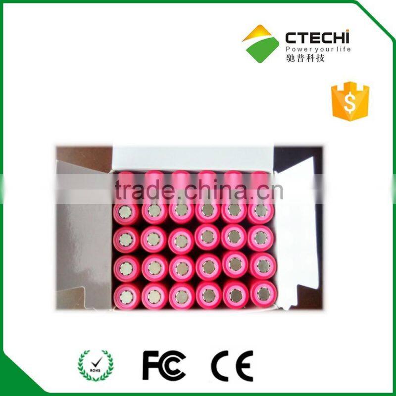 10A max. discharge current rechargeable battery 3.6V lithium battery NCR18650PF 2900mAh original Japanese cell