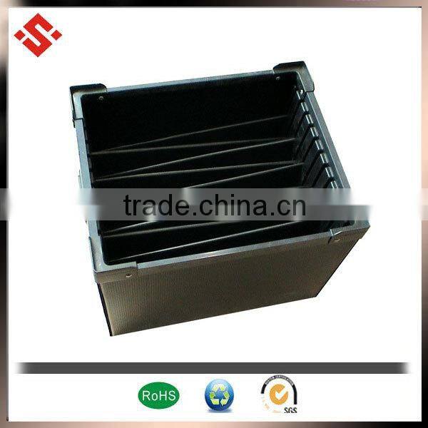 2014 pp corrugated electronic components storage conductive box