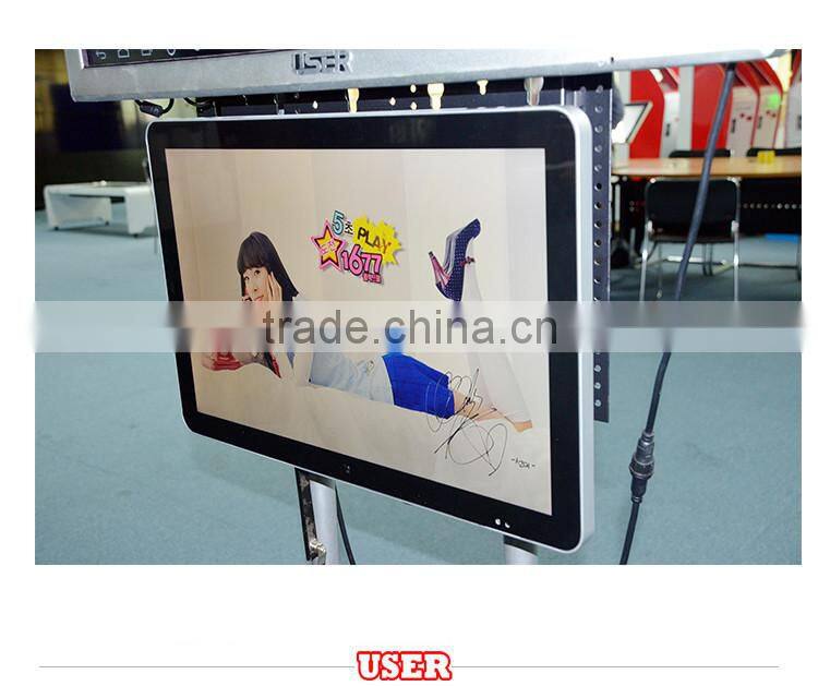 Most popular 19 inch IR lcd Touch Screen Monitor for digital signage wall mount