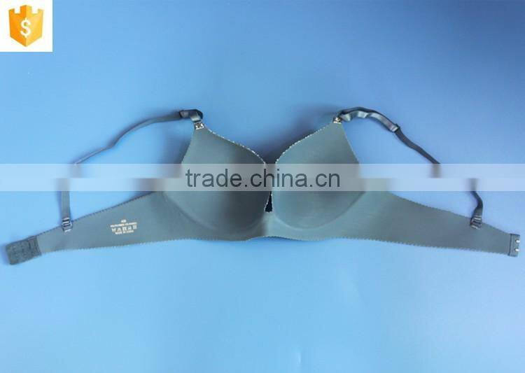 Nice blue young girl bra,flower printed women bra