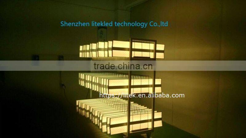 2016 shenzhen new angle wing led panel 62x62 light