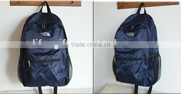 2016 fashionable Polyester adult backpack/customized backpack bag,sports backpack